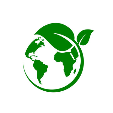Ecology world symbol. Save Earth and Ecology icon