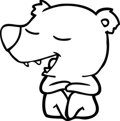 cartoon bear