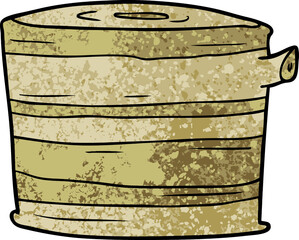 cartoon tree stump