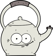 cartoon kettle