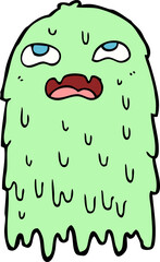 gross cartoon ghost