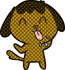 cute cartoon dog
