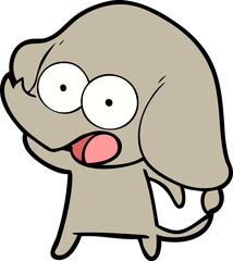 cute cartoon elephant