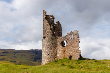 Ardvreck Castle am Loch Assynt, Schottland