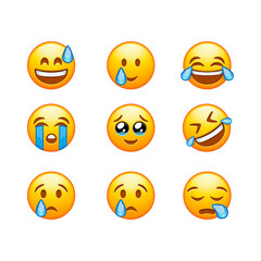 Emojis iOS Lágrimas