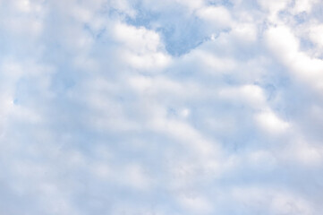blue sky with white clouds