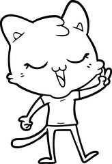 cartoon cat