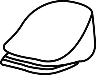 Realistic back front and side view black baseball cap isolated on white background vector