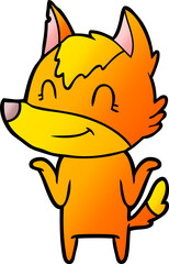 fox cartoon character