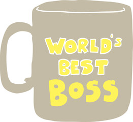 worlds best boss mug