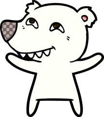 polar bear cartoon