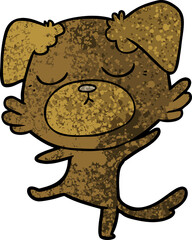cute cartoon dog