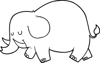 cartoon elephant