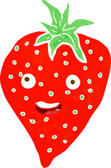 cartoon strawberry