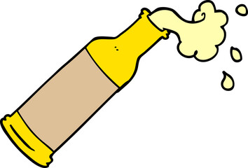 cartoon doodle foaming bottle