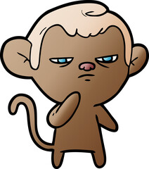 cartoon monkey