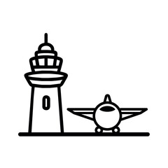 airport icon control tower