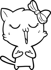 cartoon cat