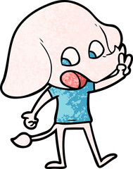 cute cartoon elephant
