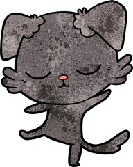 cute cartoon dog