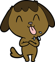 cute cartoon dog