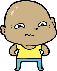 cartoon creepy guy