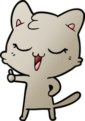 cartoon cat