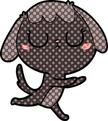 cute cartoon dog