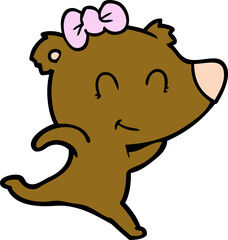 bear cartoon chraracter