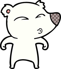 polar bear cartoon
