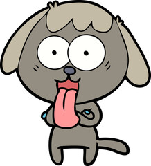 cute cartoon dog