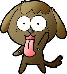 cute cartoon dog