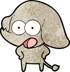 cute cartoon elephant