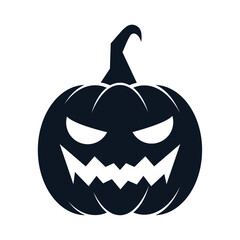 halloween pumpkin silhouette