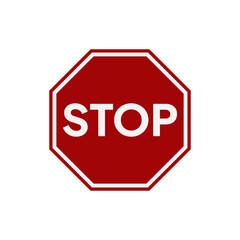 Obraz premium Stop signs are an essential part of traffic control and road safety. They help regulate the flow of traffic, prevent collisions, and ensure that intersections are managed safely. Drivers must be vigil
