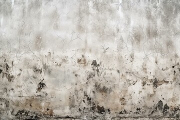 Vintage grunge concrete texture on white background. Generative AI
