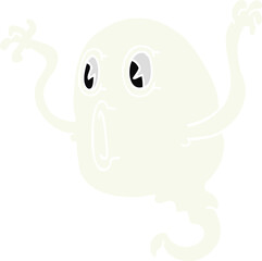 spooky cartoon doodle ghost