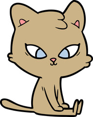 cute cartoon cat