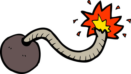cartoon bomb