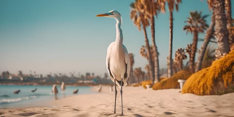 Foto op Plexiglas Egret birds Generative Ai   © Saim