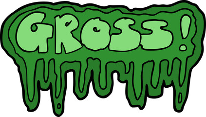 cartoon gross symbol