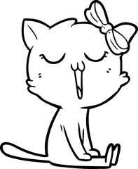 cartoon cat