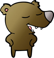 cartoon bear