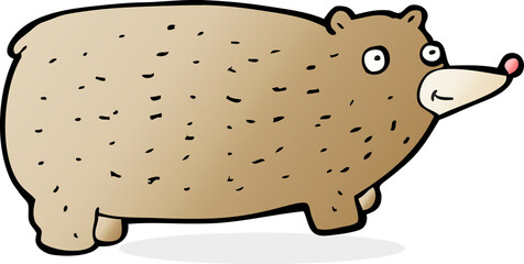 funny cartoon bear