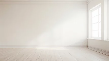Poster 明るい日差しの入る白く清潔な部屋 © Hanako ITO