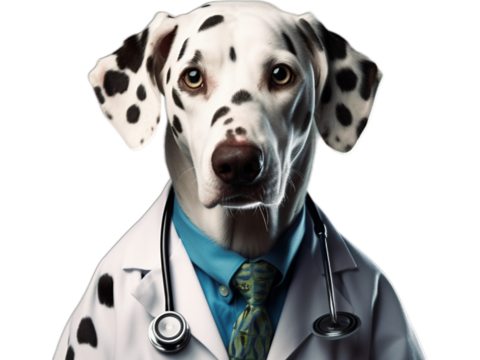 Doctor Dalmatian Transparent Image