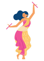 navratri dancer girl