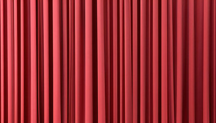 高級感のある赤いドレープカーテン。授賞式のステージカーテン。赤いカーテン。Luxurious red drape curtains. Award ceremony stage curtain. red curtains. - obrazy, fototapety, plakaty