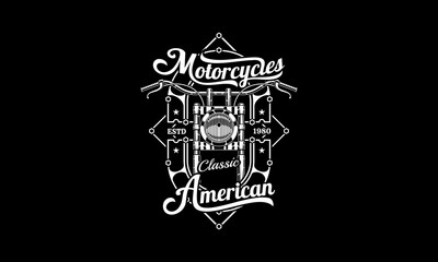Motorcycle badge, Vintage motor logo
