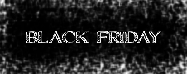 Fototapeta premium The text has been designed for The Black Friday event.